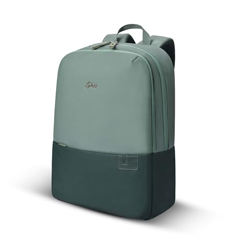 Gear Uber Leatherite Medium Faux Leather Water Resistant Laptop Backpack