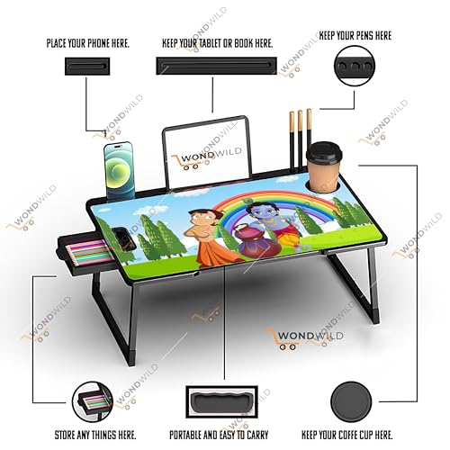 OPTIFINE Study Table/Bed Table/Foldable