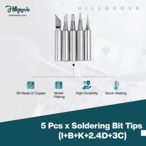 Hillgrove 60W Temperature Controlled Soldering