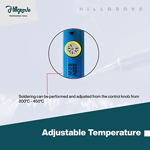Hillgrove 60W Temperature Controlled Soldering