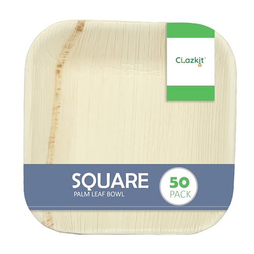 Clazkit 50 Pack Areca Square