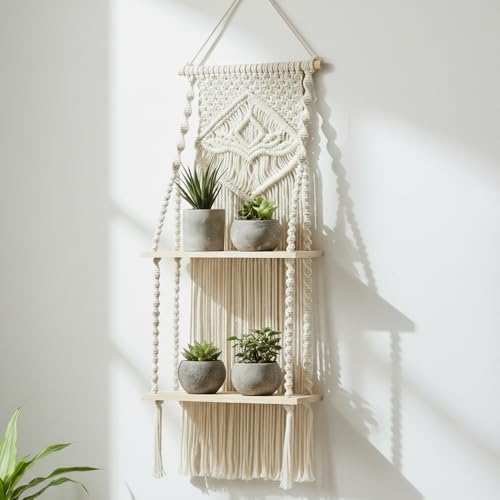 Decazone Macrame Indoor Wall Hanging