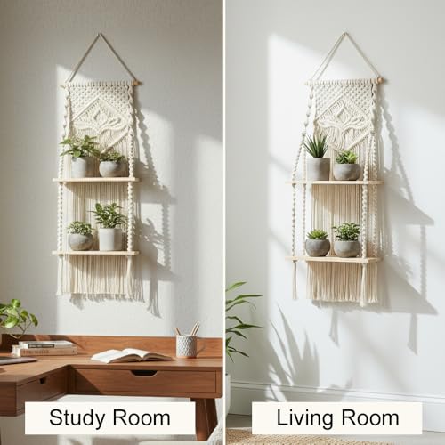 Decazone Macrame Indoor Wall Hanging