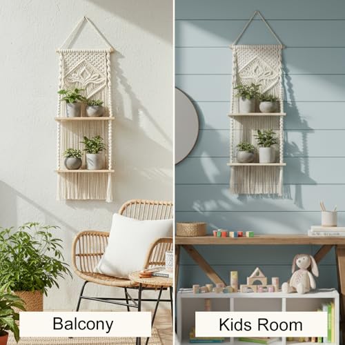 Decazone Macrame Indoor Wall Hanging