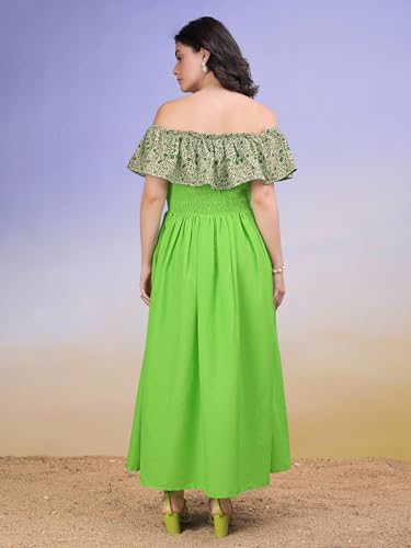 PURVAJA Women’s Cotton Dress(Floe-231-235) - Image 3