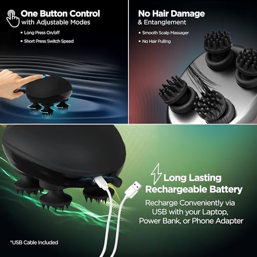 Dr Physio USA Scalp Massager