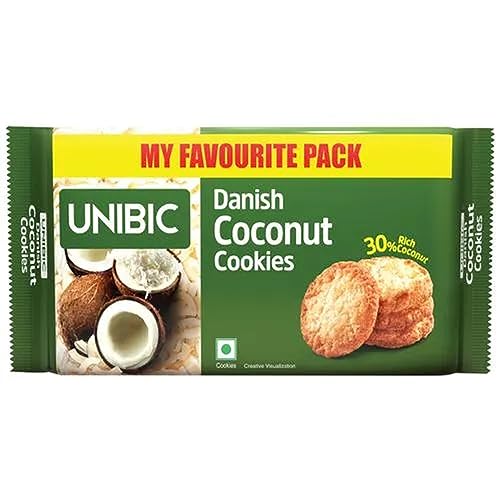 Unibic Danish Coconut Cookies, 270/300g (weight may vary) - Image 6