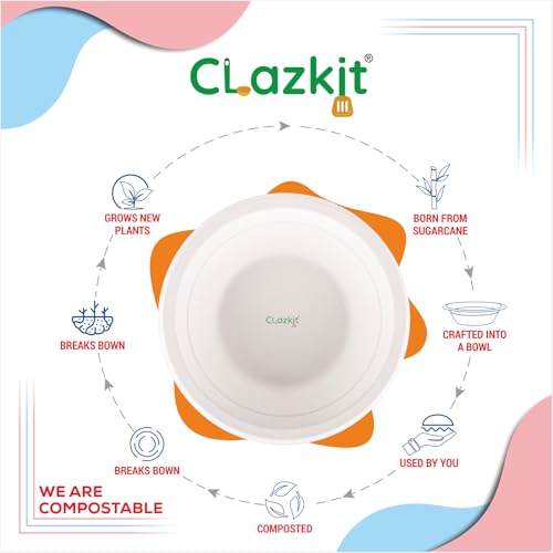 Clazkit 240 Ml, 100-Pack Round