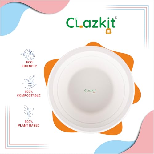 Clazkit 240 Ml, 100-Pack Round