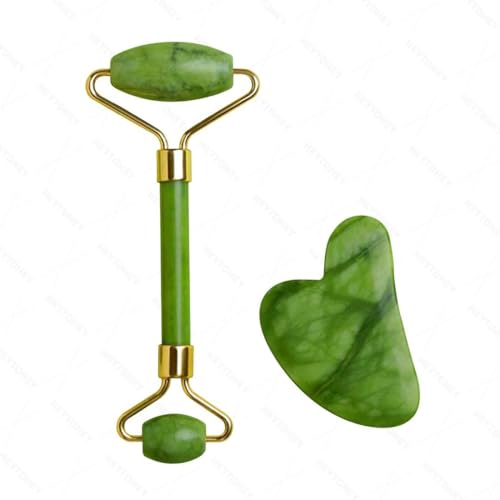 Facial Massager Jade Roller &