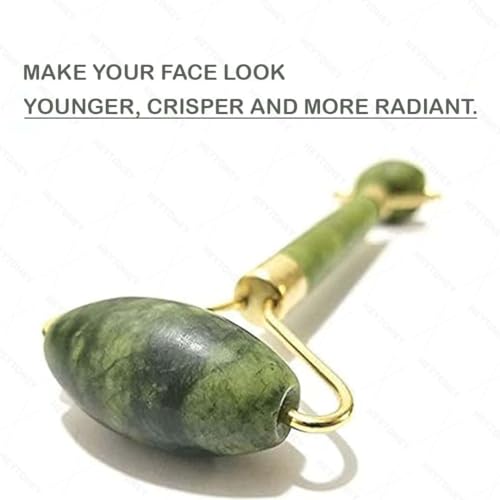Facial Massager Jade Roller &