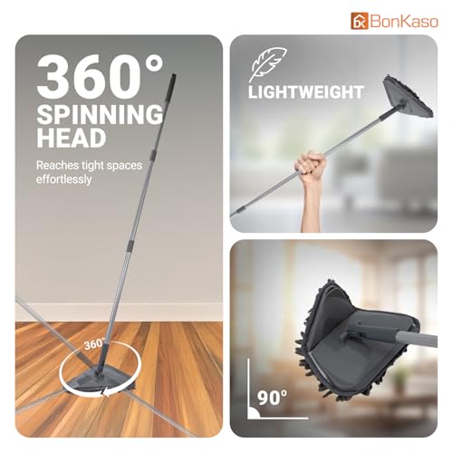 BonKaso Stainless Steel Microfiber Triangle