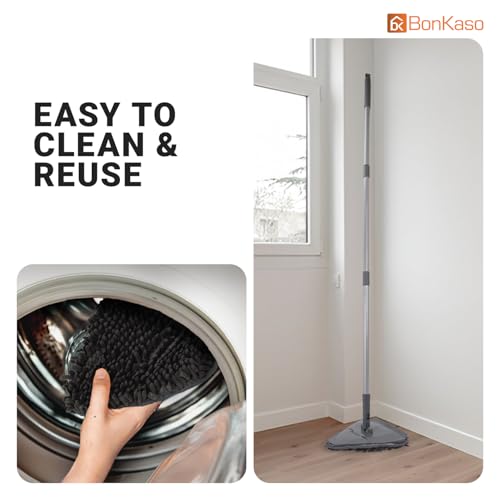 BonKaso Stainless Steel Microfiber Triangle