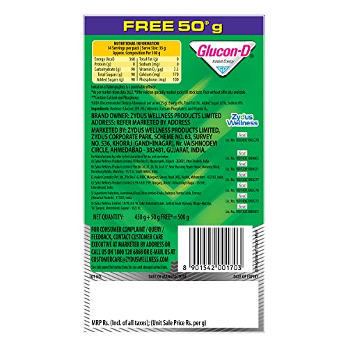 Glucon-D Instant Energy Drink Powder