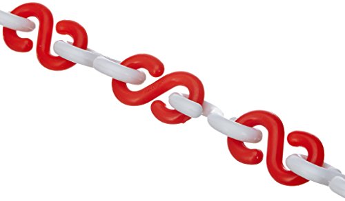 Plastic Chain AK-PCS - Size 8 mm x 48 mm, Red and White (Pack of 20) - Image 2