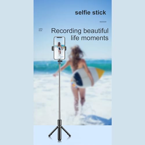 Selfie Stick for Mobile Phone with Tripod Stand and Bluetooth Remote - Image 6