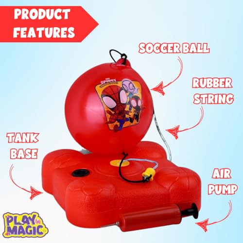 PlayMagic Spiderman Reflex Soccer Football