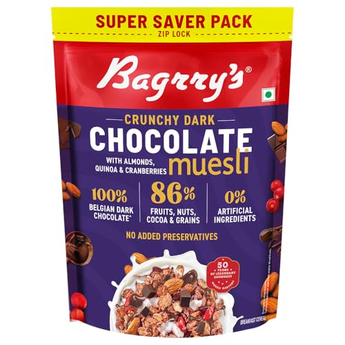 Bagrry's Crunchy Dark Chocolate Muesli