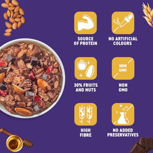 Bagrry's Crunchy Dark Chocolate Muesli