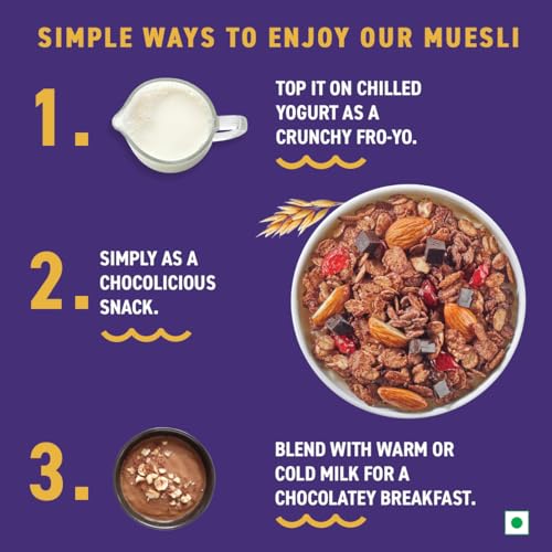 Bagrry's Crunchy Dark Chocolate Muesli