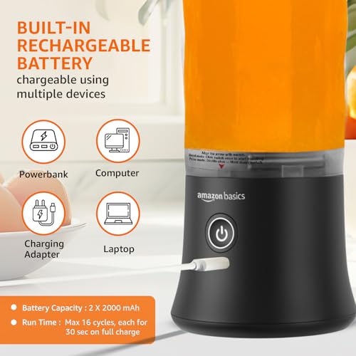 Amazon Basics Portable Hand Blender