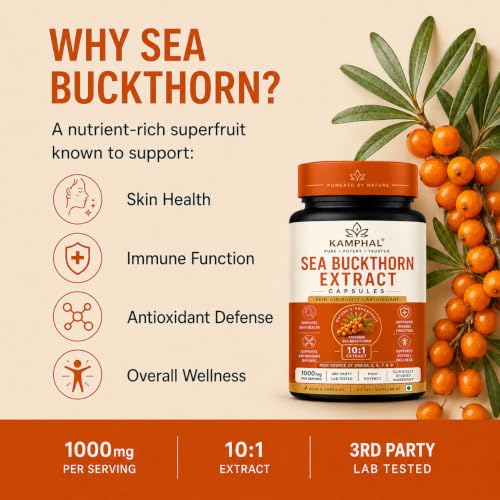 Sea Buckthorn Capsules 1000mg