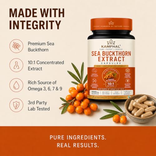 Sea Buckthorn Capsules 1000mg