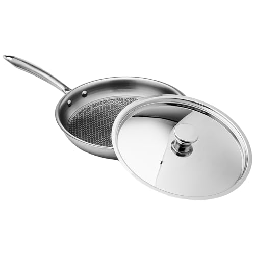 Amazon Basics Non-Stick Honeycomb Triply