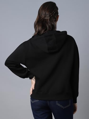 HIGH Star Women's Cotton Hooded Neck Sweatshirt - Image 5