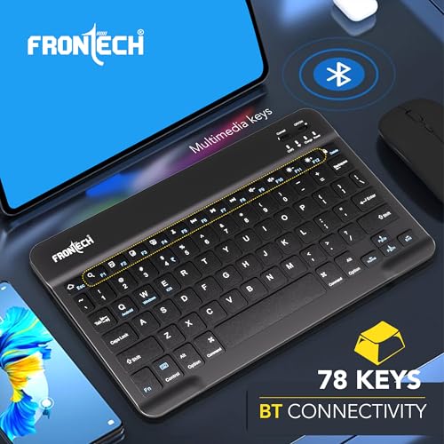 FRONTECH Ultra-Slim Wireless Mini Bluetooth