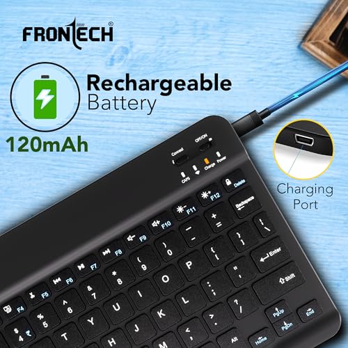 FRONTECH Ultra-Slim Wireless Mini Bluetooth