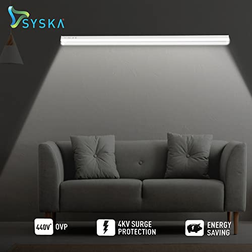 SYSKA SQ2001-20W-SLM 20Watt Slim T5 LED Tubelight (Pack of 3, White) - Image 6