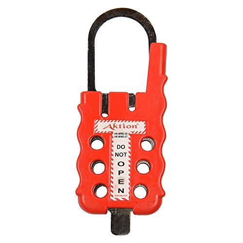 Multipurpose Cable Lockout AK-MWD-26R Lock and hold, Red (Pack of 5) - Image 2