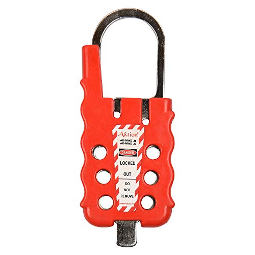 Multipurpose Cable Lockout AK-MWD-26R Lock and hold, Red (Pack of 5) - Image 5