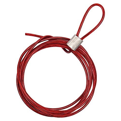 Multipurpose Cable Lockout AK-MWD-26R Lock and hold, Red (Pack of 5) - Image 7