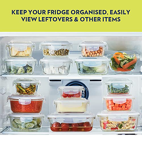 Borosil KLIP-N-STORE RECTANGULAR - 640 ML (4pc Set) - Image 7
