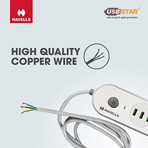 Havells USB Star - 3+1