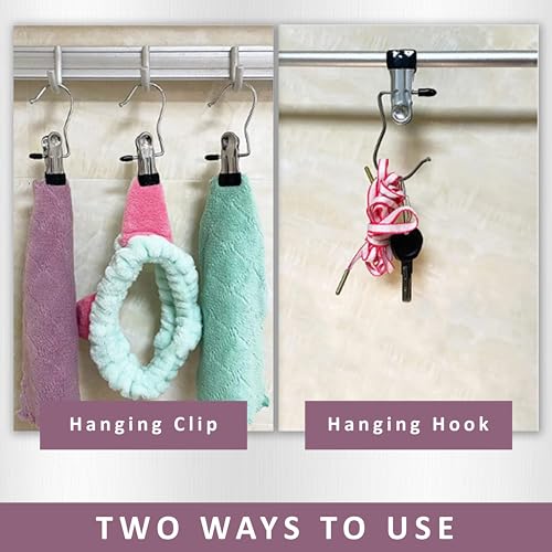 GLUN® Portable Clip Hook Hangers