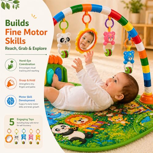 Lifelong Jungle Piano Playgym