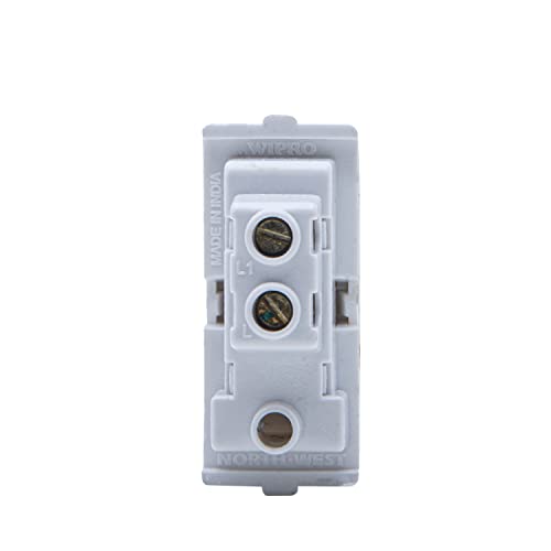 Wipro Northwest Venia 6A Bell Push, White (pack of 20) - Image 3
