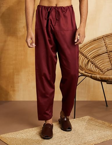 Amazon Brand - Symbol Men's Cotton Solid Kurta Pyjama Set - Image 4