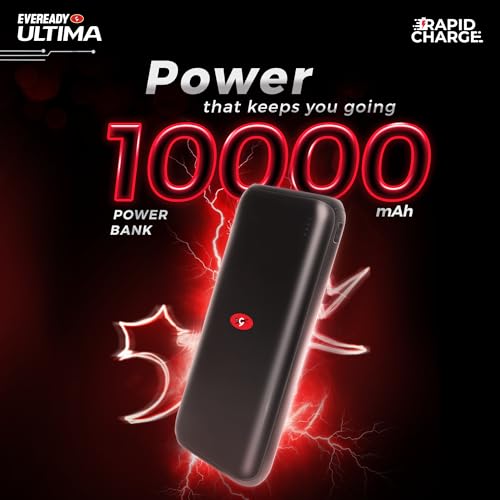 Eveready Ultima Power Bank PB01,10,000mAh,22.5W