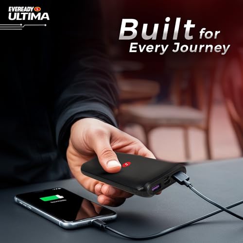 Eveready Ultima Power Bank PB01,10,000mAh,22.5W