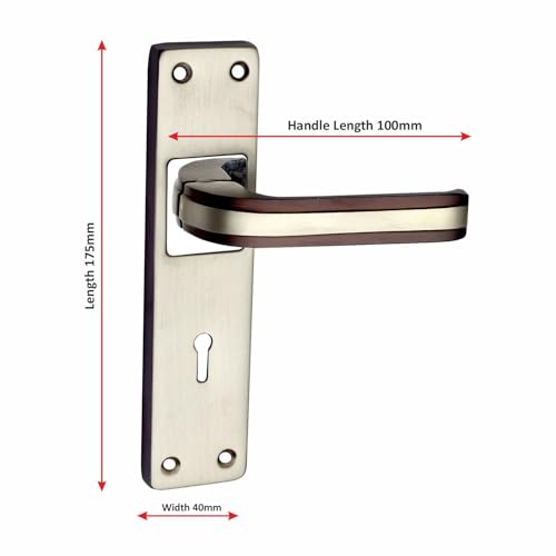Milton Mortise Lock Set - 7 INCH MHI-09 MAT SS - Image 2