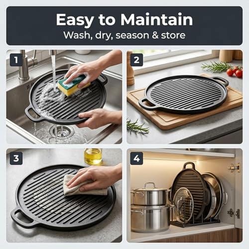 Freshome Cast Iron 2-in-1 Dosa