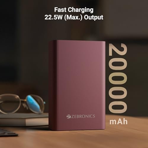 ZEBRONICS EnergiTank 20MR1, Metal Power