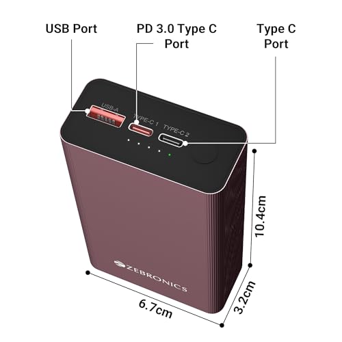 ZEBRONICS EnergiTank 20MR1, Metal Power