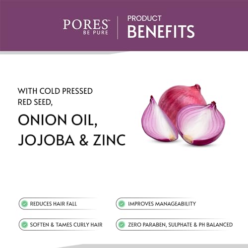 PORES Be Pure Onion Shampoo