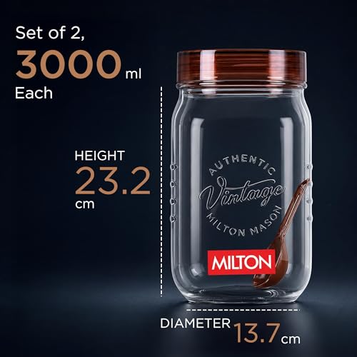 MILTON Vintage Airtight Containers