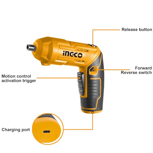 INGCO 4V Electric Cordless Screwdriver